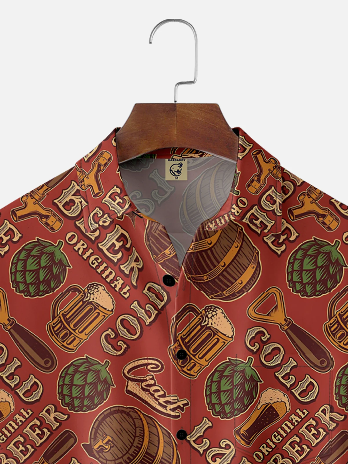 Moisture Wicking Oktoberfest Chest Pocket Hawaiian Shirt