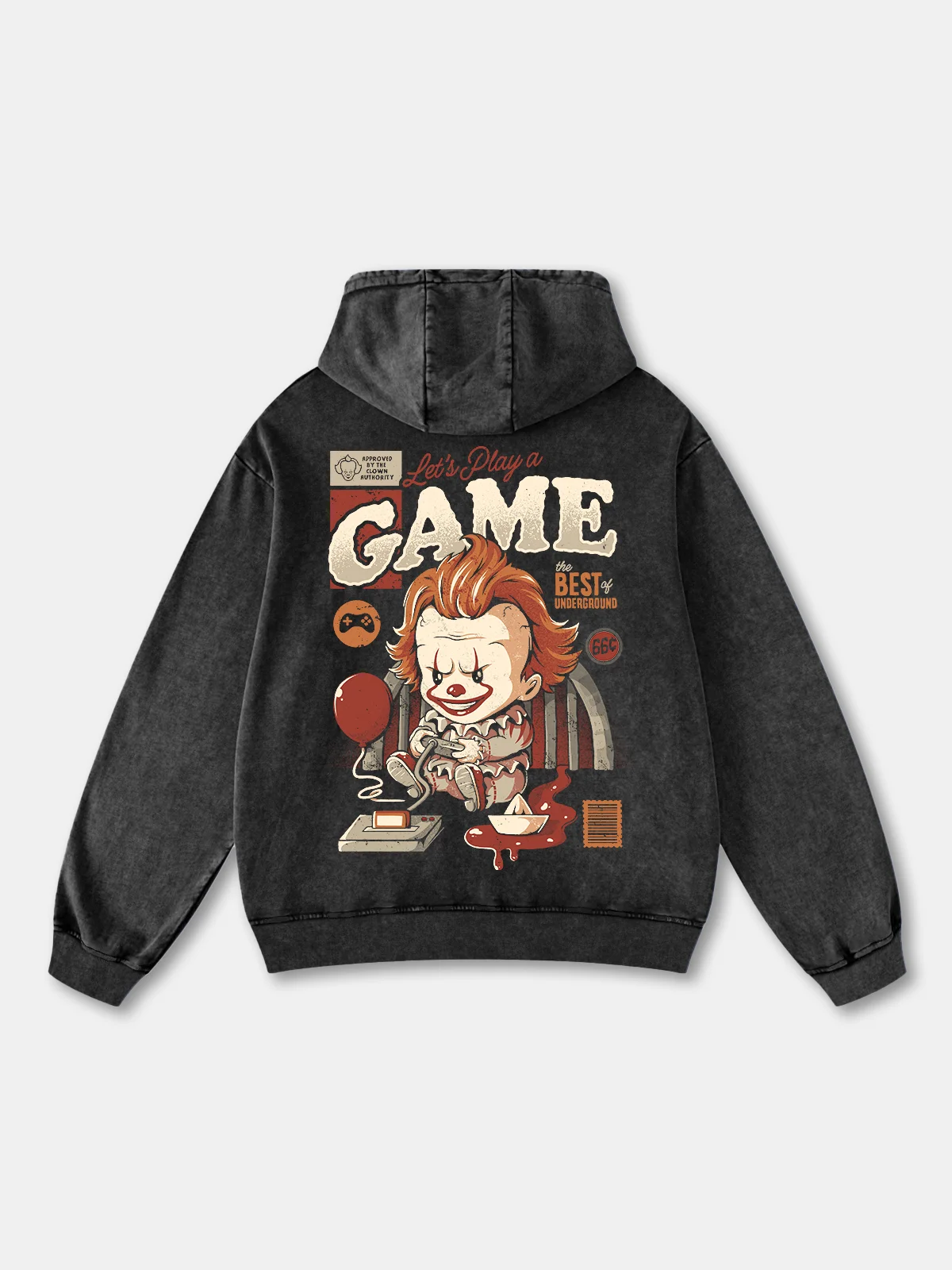 Hardaddy x Eduely Clown Christmas Tree Hoodie Sweatshirt