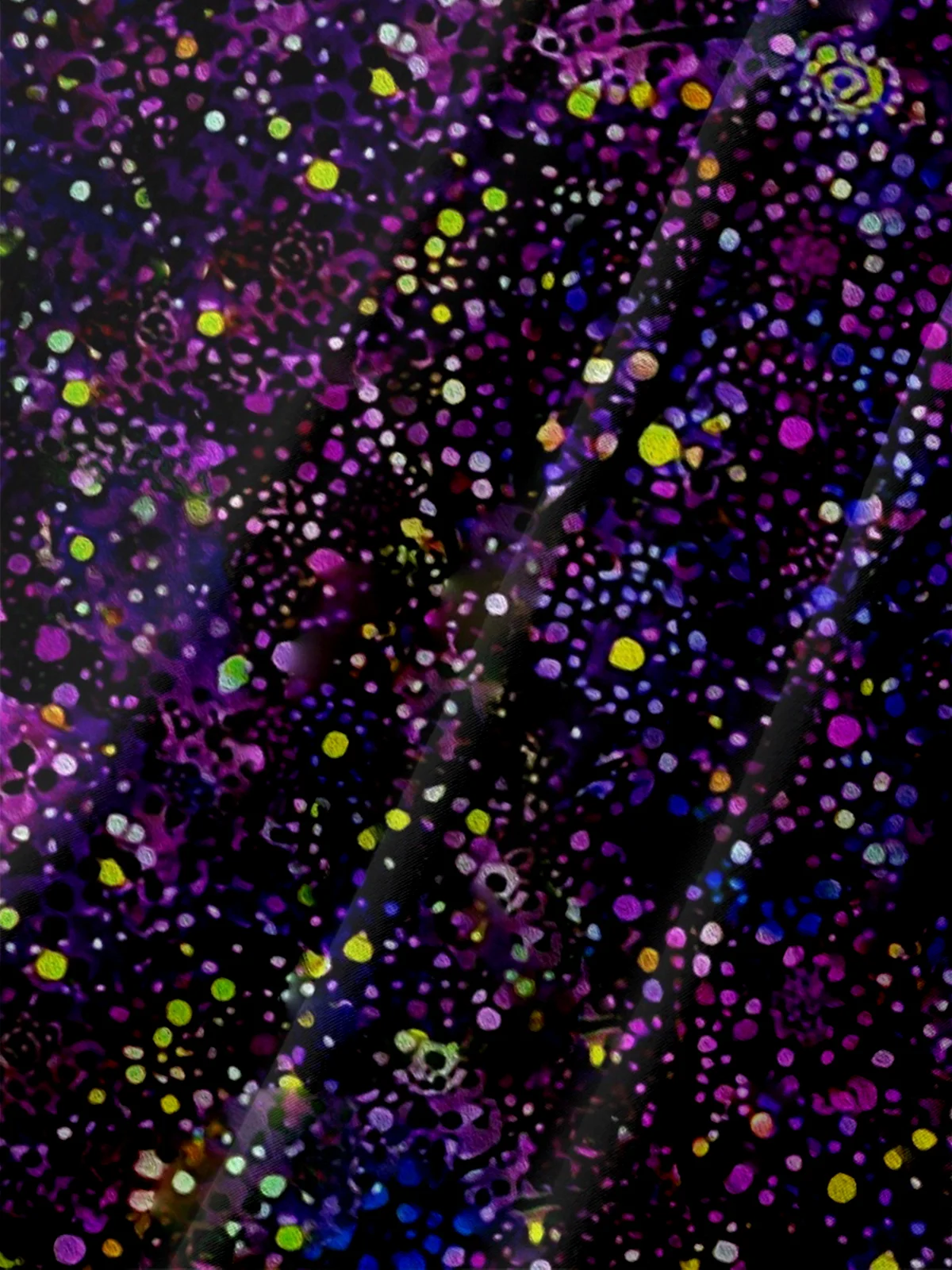 Hardaddy X Neika Moisture-wicking Starry Night Chest Pocket Hawaiian Shirt