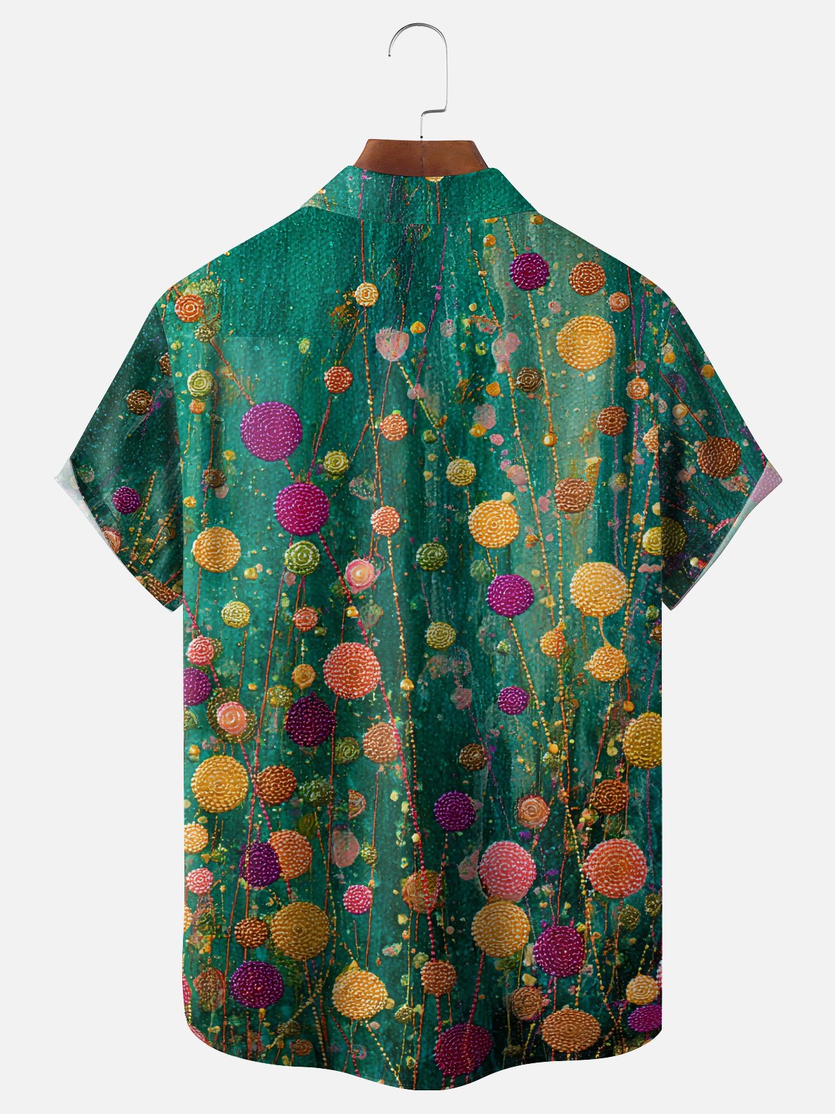 Hardaddy X Neika Moisture-wicking Floral Chest Pocket Hawaiian Shirt