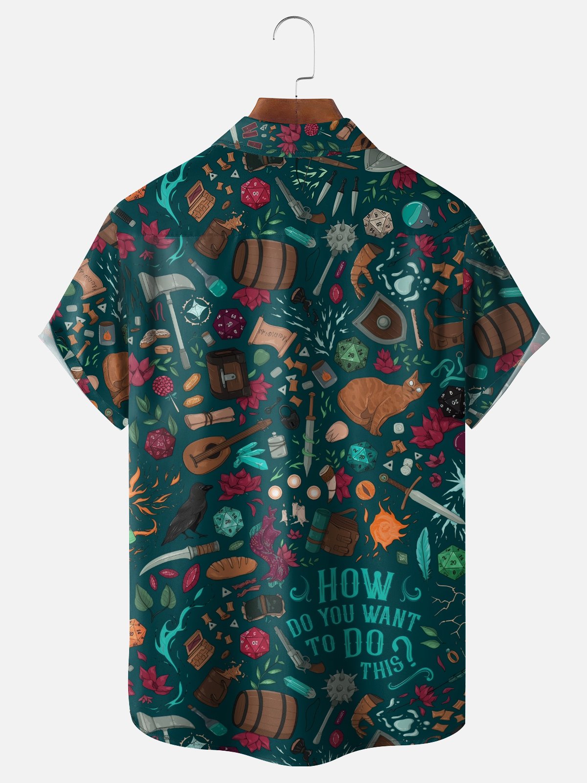 Moisture-wicking How Do You Want To Do This Board Game Chest Pocket Casual Shirt