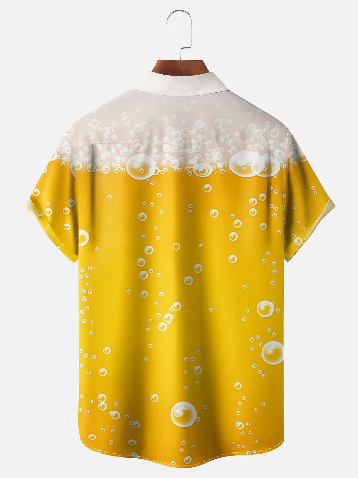 Moisture Wicking I Love Beer Chest Pocket Hawaiian Shirt