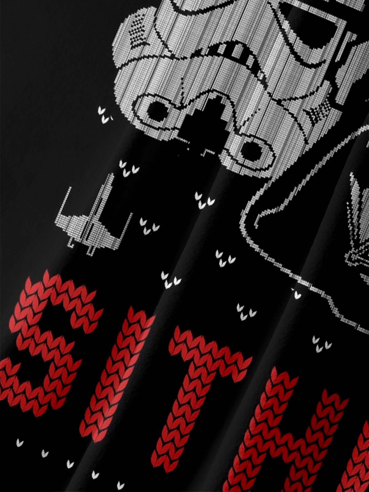 Hardaddy X Eduely Moisture-wicking Christmas Star Robot Chest Pocket Holiday Shirt