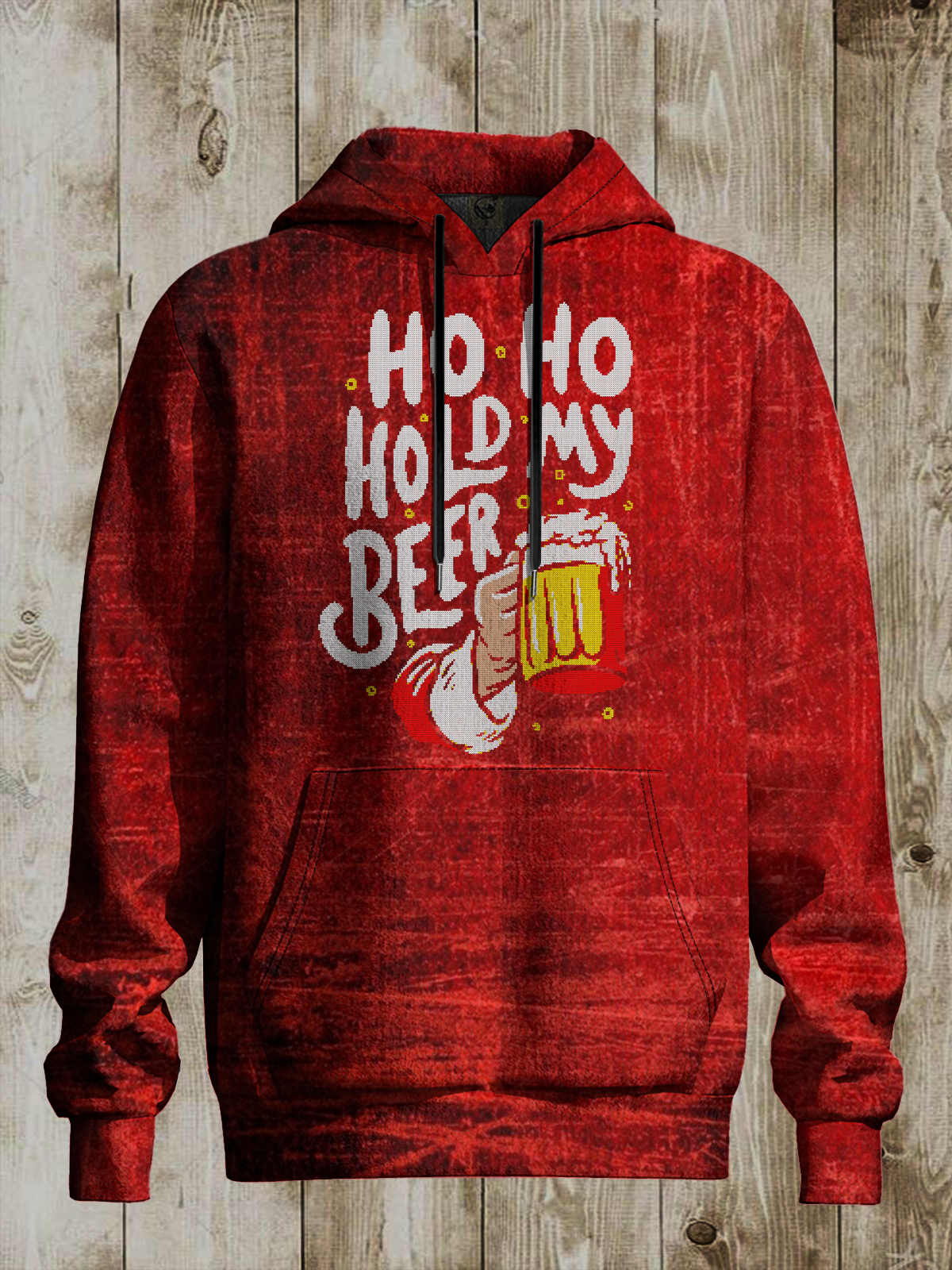 Hardaddy X Eduely Christmas Beer Hoodie Sweatshirt