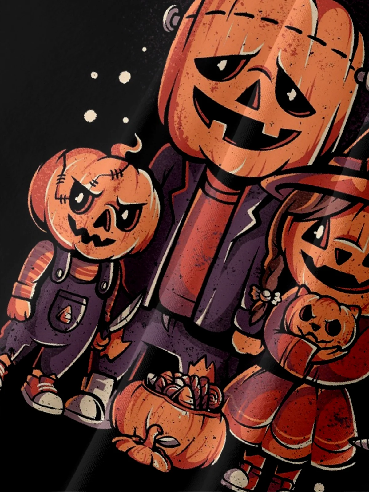 Hardaddy X Eduely Moisture-wicking Lets Get Pumped For Halloween Chest Pocket Holiday Shirt