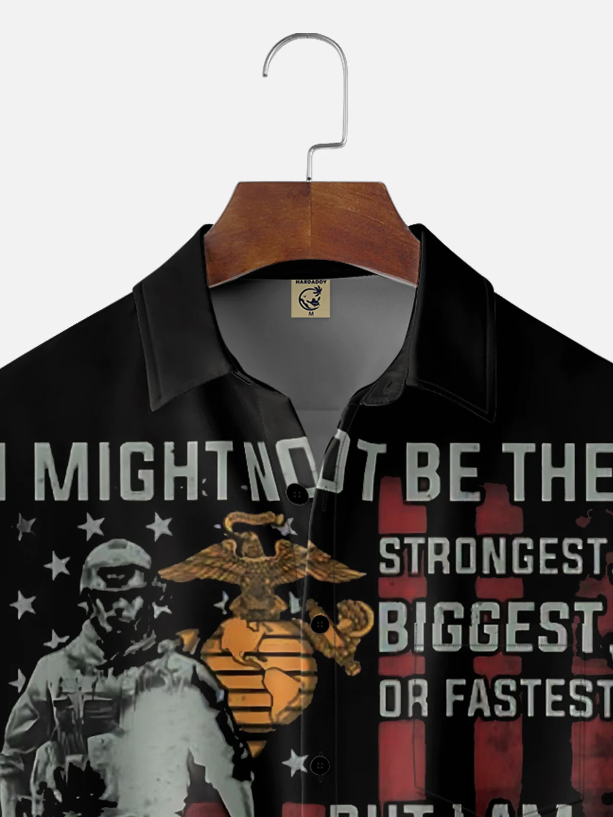 Moisture Wicking USMC Chest Pocket Hawaiian Shirt