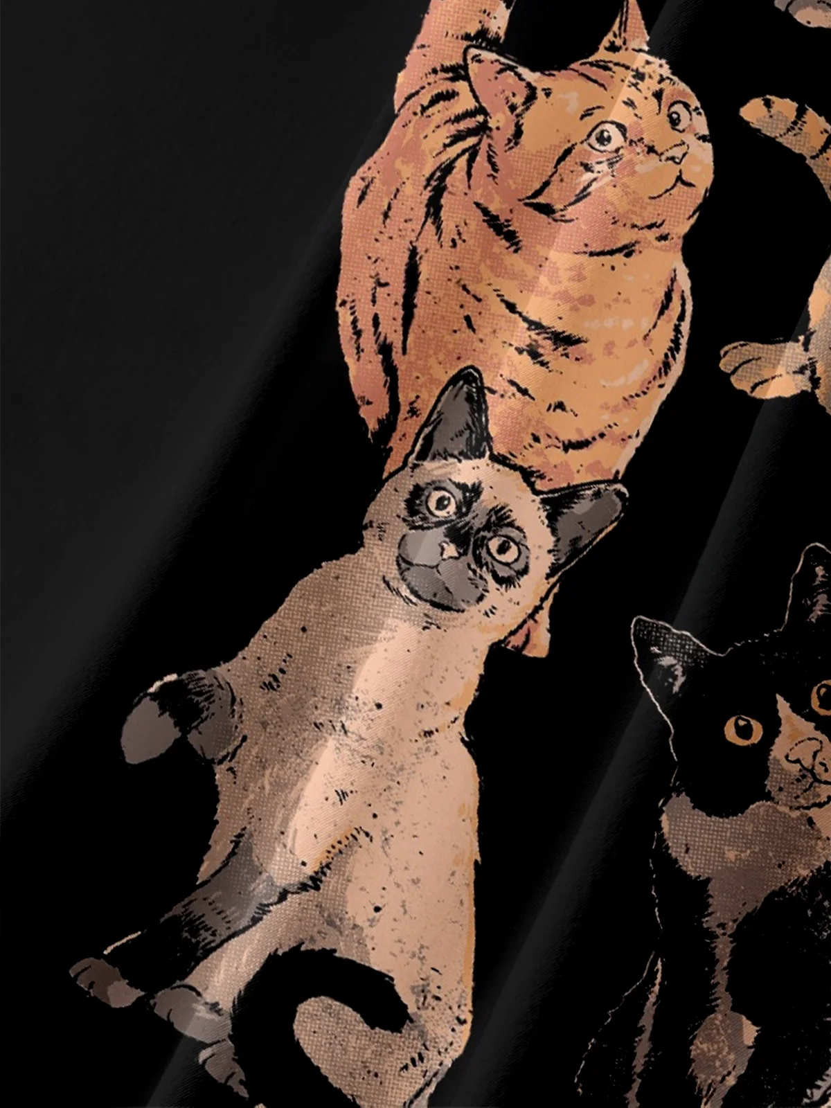 Hardaddy X Eduely Moisture-wicking MILF Cats Chest Pocket Holiday Shirt