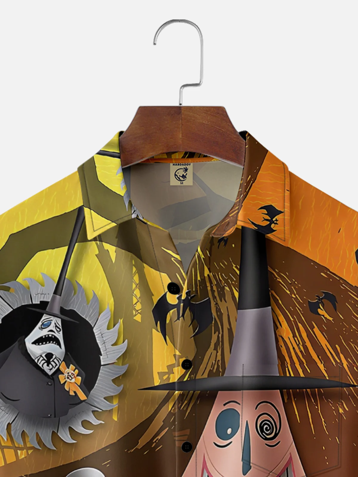 Moisture Wicking Halloween Christmas-Halloween Mayor Chest Pocket Hawaiian Shirt
