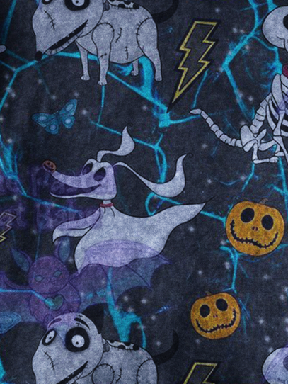 Christmas Skeleton Dog Ghost Pumpkin Hoodie Sweatshirt