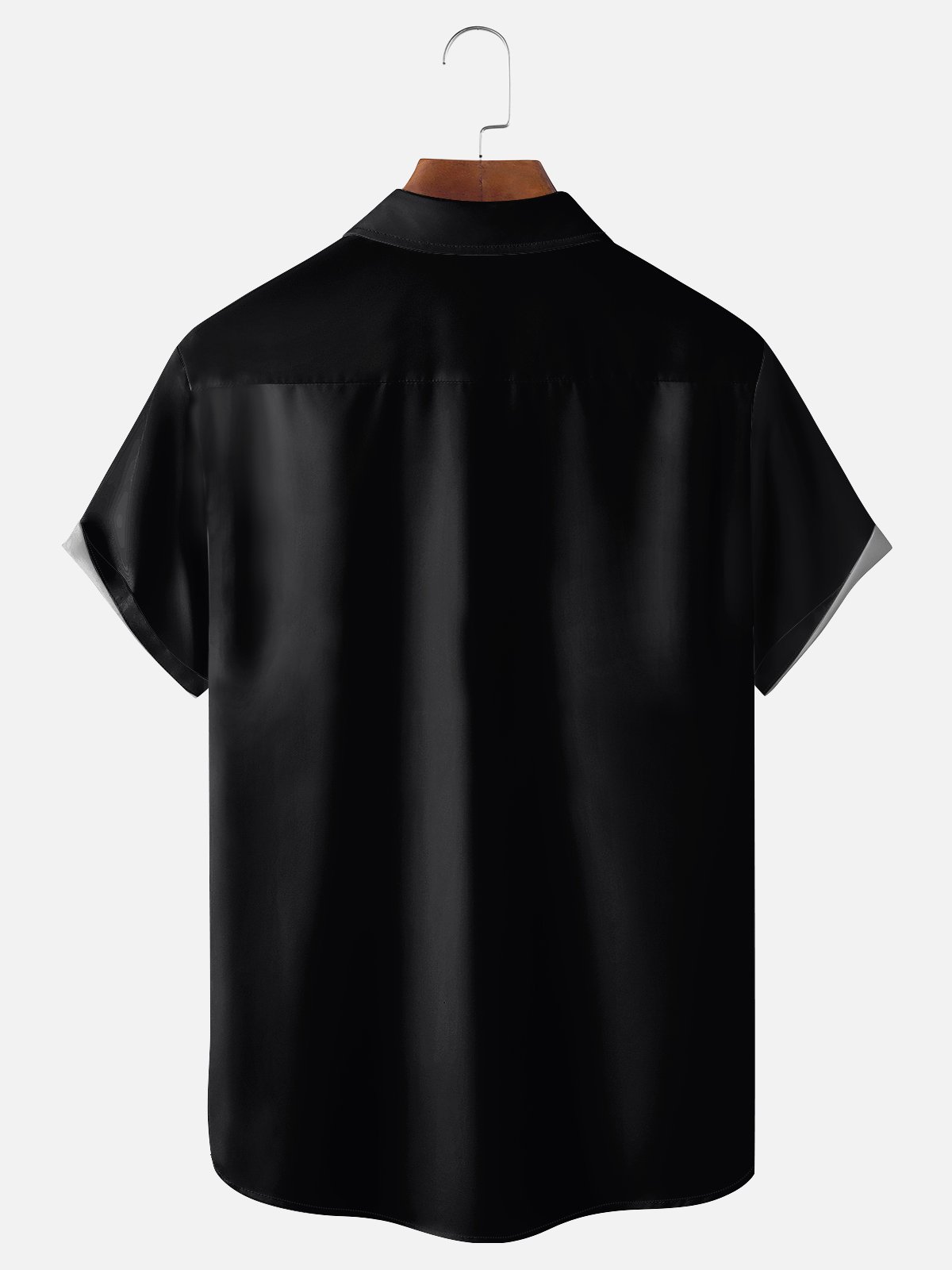 Moisture-wicking Sci-Fi Game Motorcycle Chest Pocket Bowling Shirt