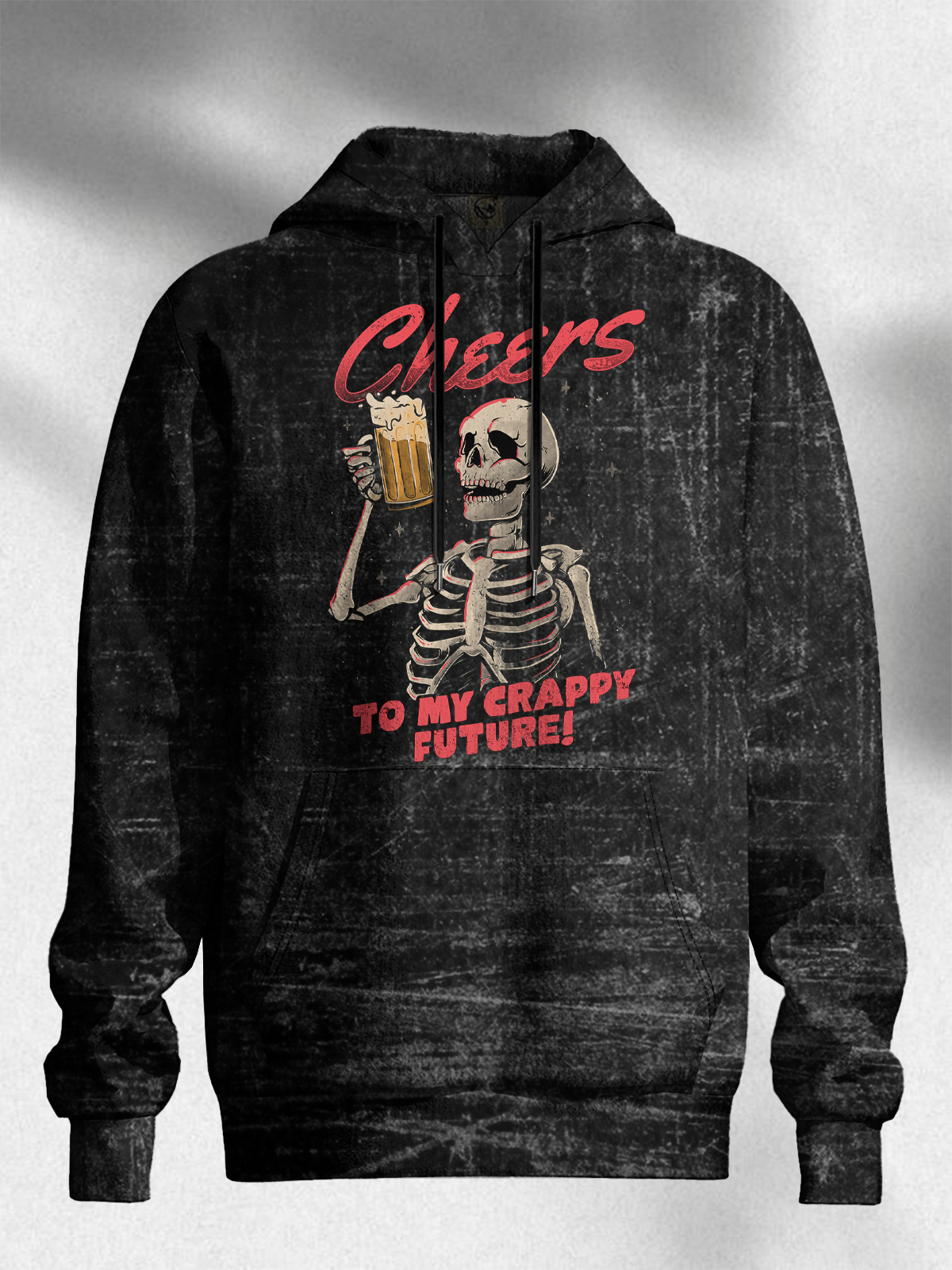 Hardaddy X Eduely Skull Beer Hoodie Sweatshirt