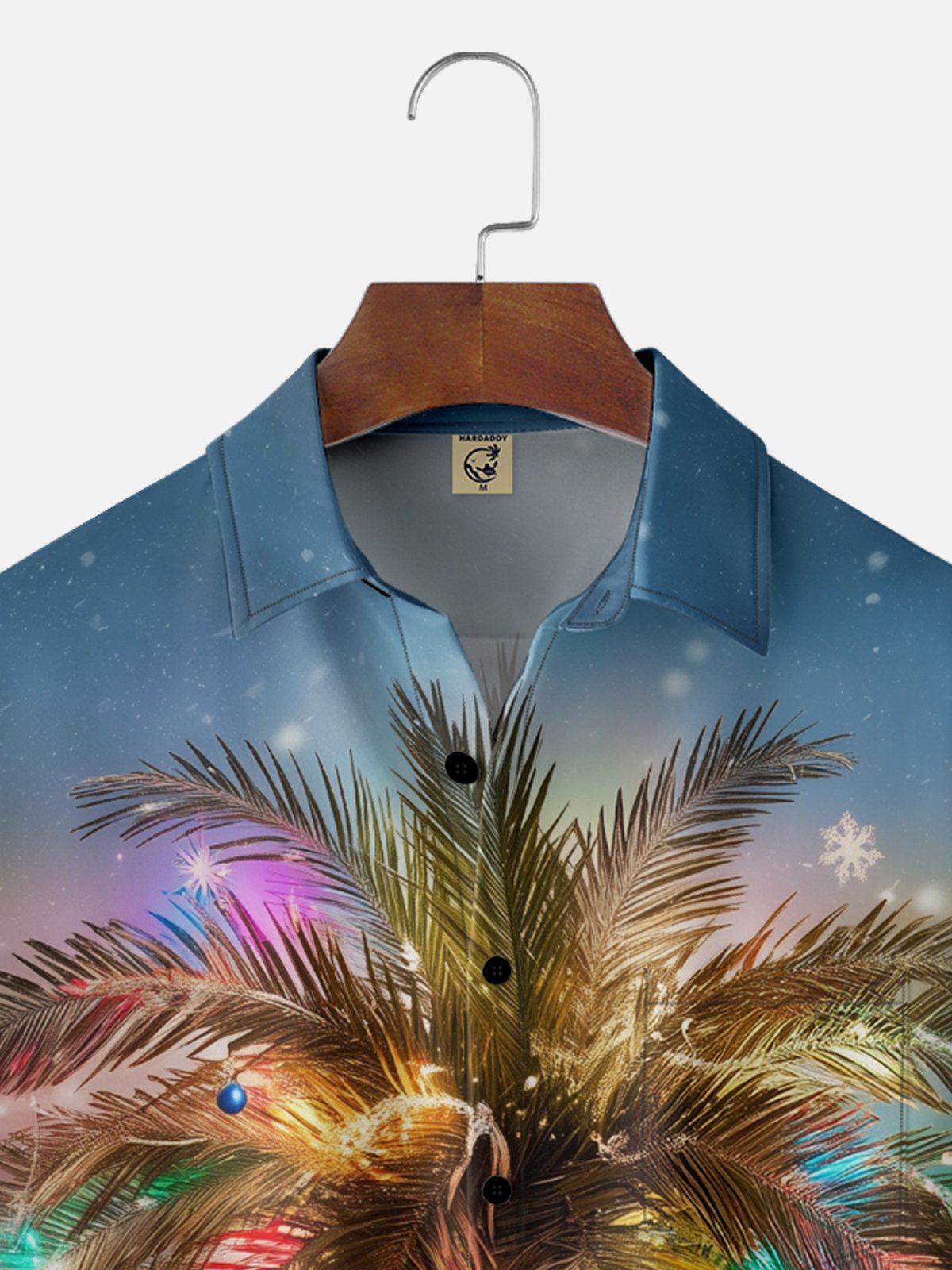 Moisture-wicking Christmas Tree Candy Cane Decoration Chest Pocket Casual Shirt