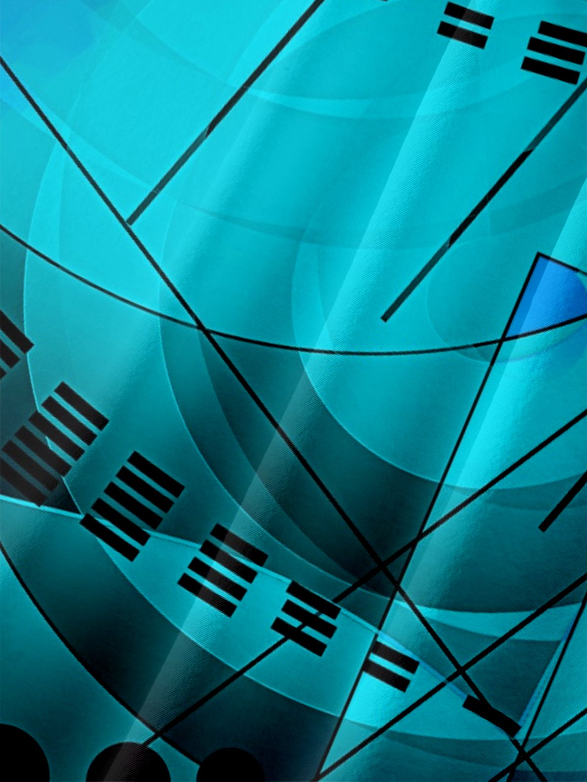 Hardaddy X Clemens Niewoehner Moisture-wicking Geomatric Chest Pocket Casual Shirt