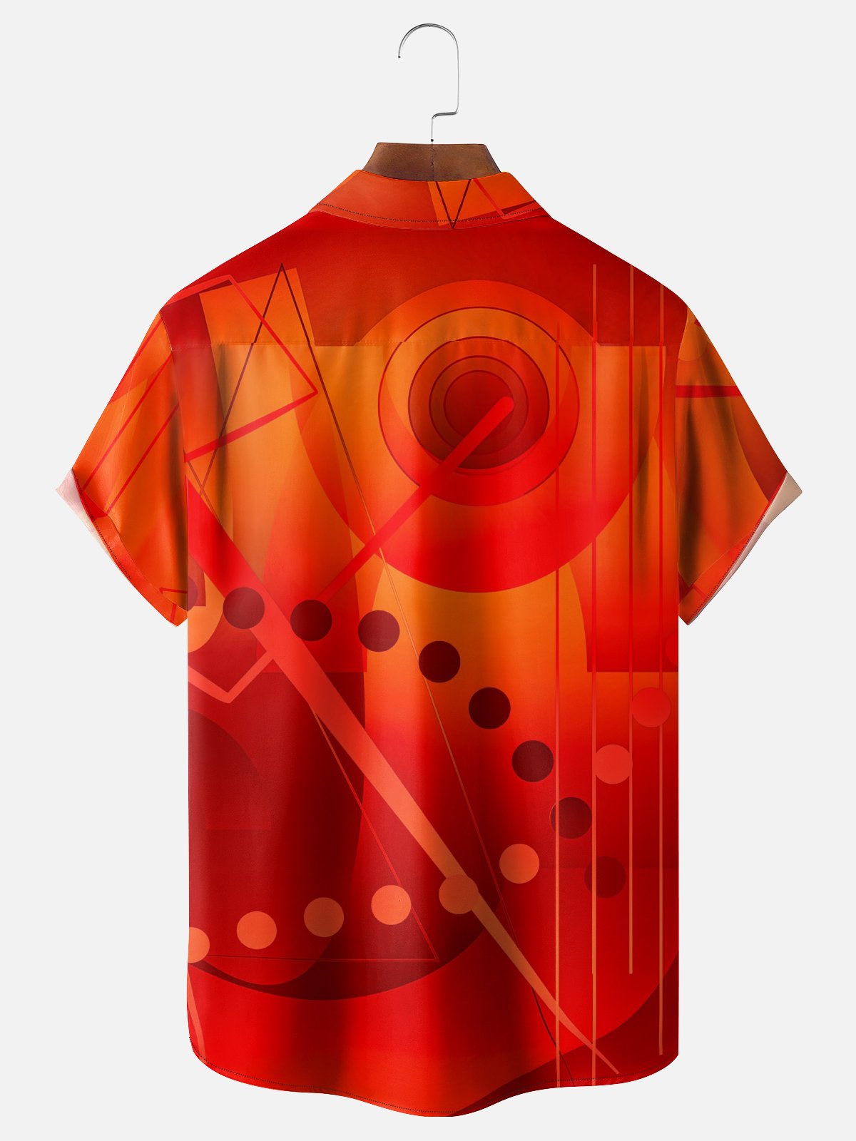 Hardaddy X Clemens Niewoehner Moisture-wicking Geomatric Chest Pocket Casual Shirt