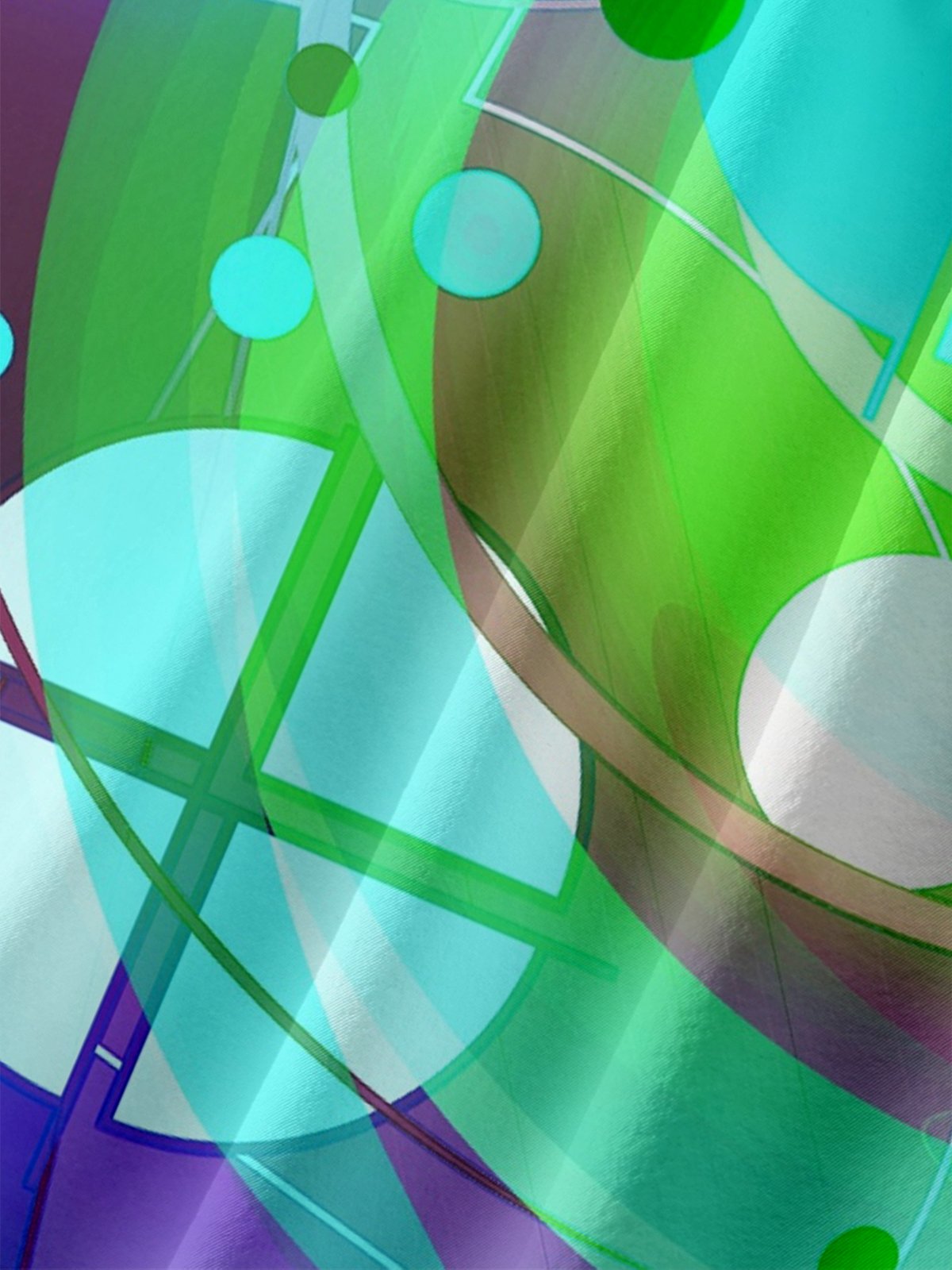 Hardaddy X Clemens Niewoehner Moisture-wicking Geomatric Chest Pocket Casual Shirt