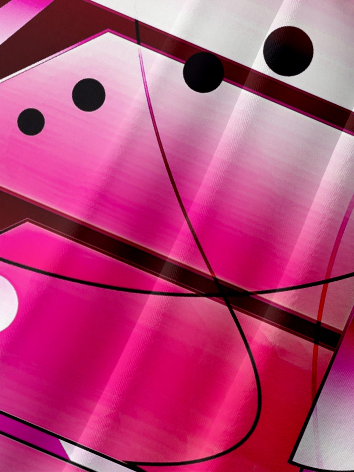 Hardaddy X Clemens Niewoehner Moisture-wicking Geomatric Chest Pocket Casual Shirt