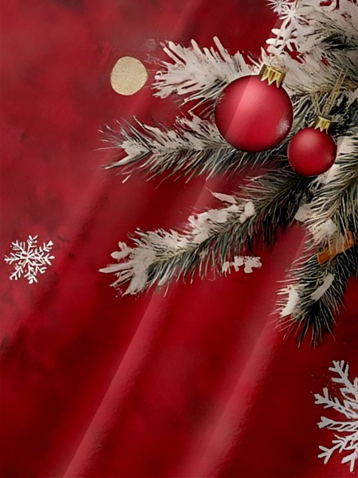 Moisture Wicking Merry Christmas Chest Pocket Hawaiian Shirt