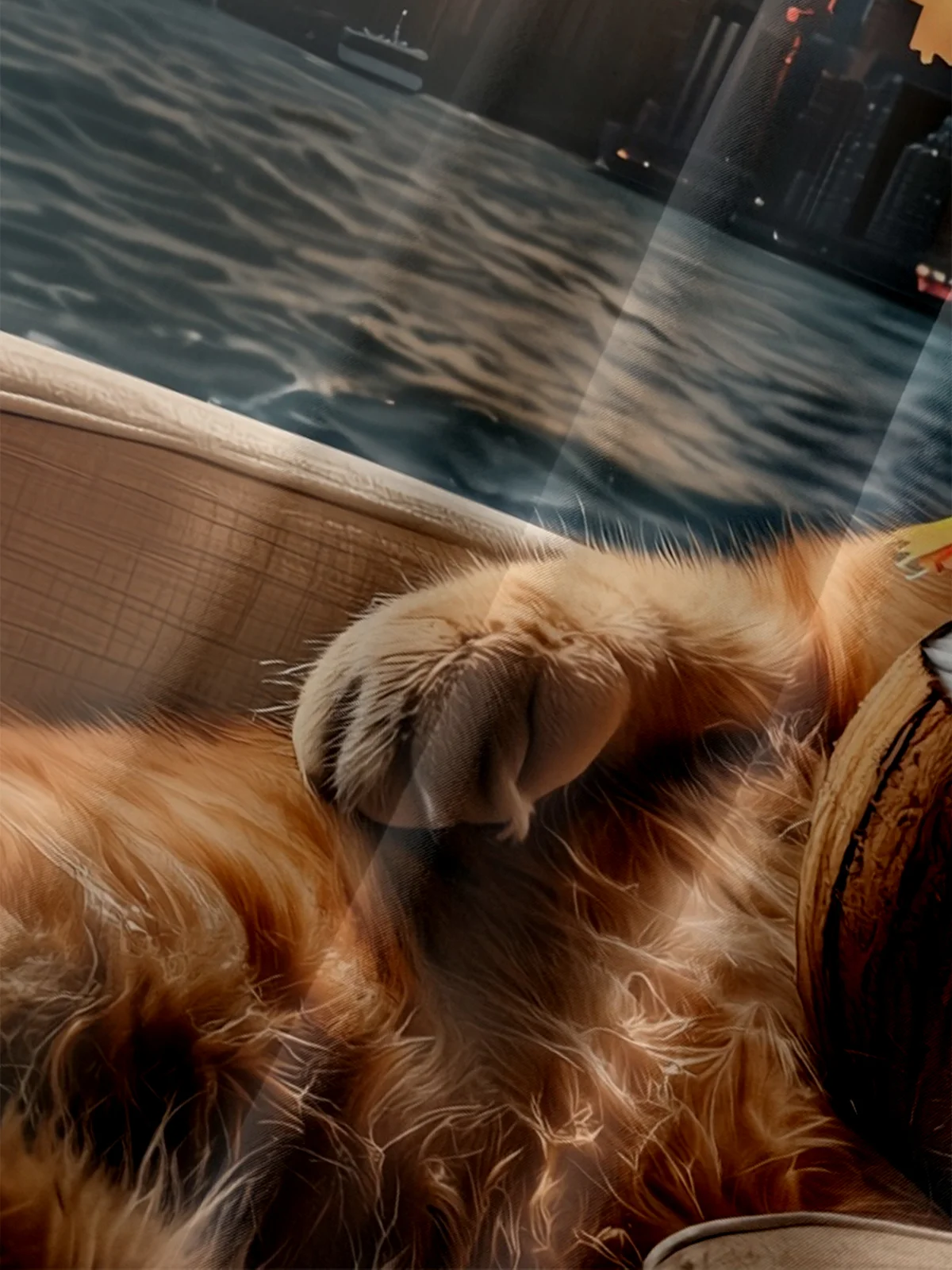 Moisture-wicking Cat Meteorite Funny Chest Pocket Casual Shirt