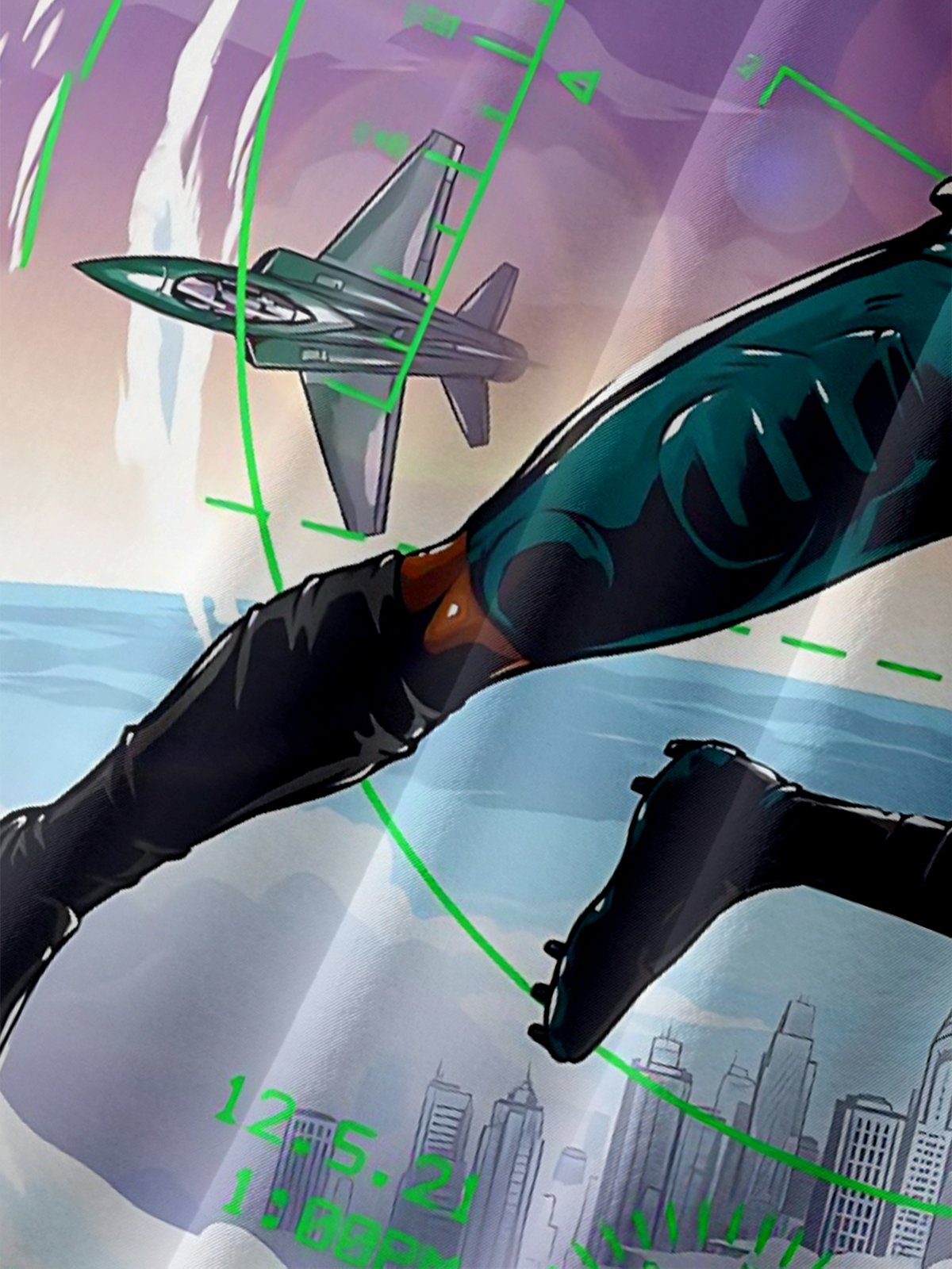 Moisture-wicking American Football Philadelphia Art Eagles Chest Pocket Casual Shirt