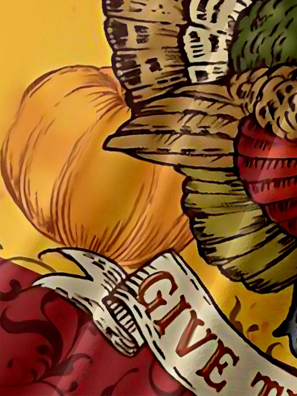 Moisture-wicking Thanksgiving Turkey Vintage Chest Pocket Casual Shirt