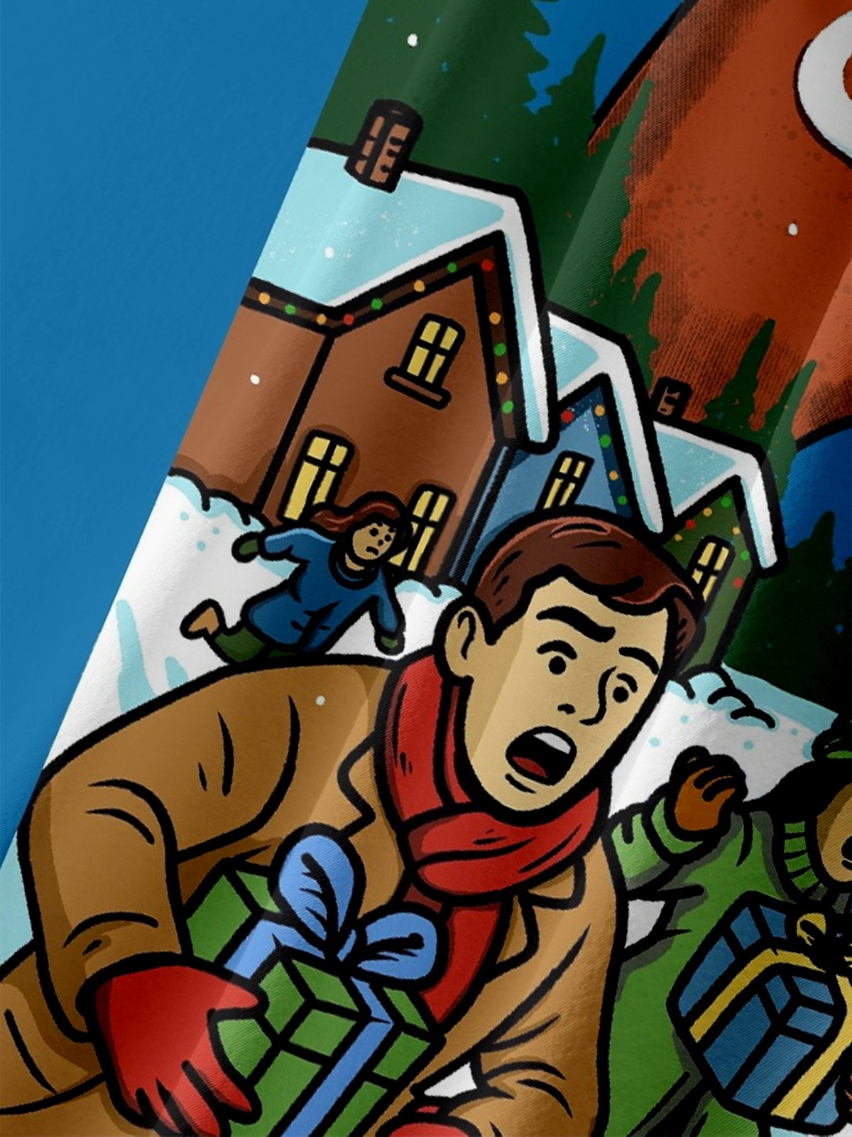 Hardaddy X Kimprut Imut Moisture-wicking Ginger Bread Chest Pocket Casual Shirt