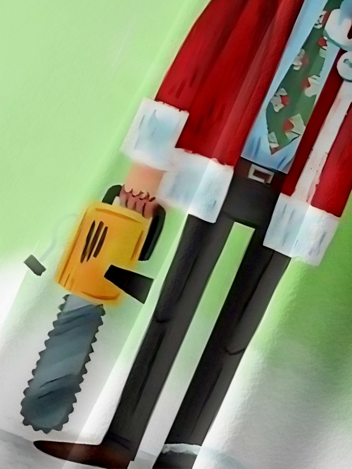 Moisture Wicking Merry Christmas The Office Chest Pocket Hawaiian Shirt