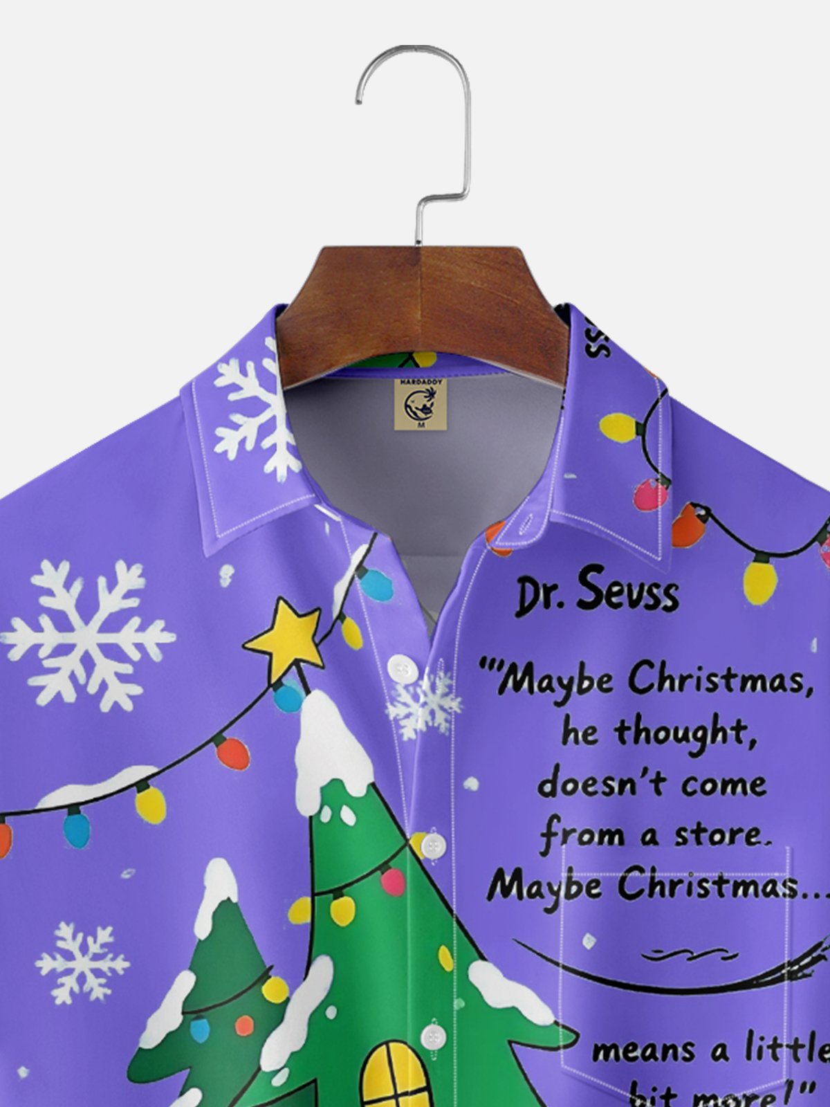 Tall Size Moisture Wicking Chest Pocket Hawaiian Shirt