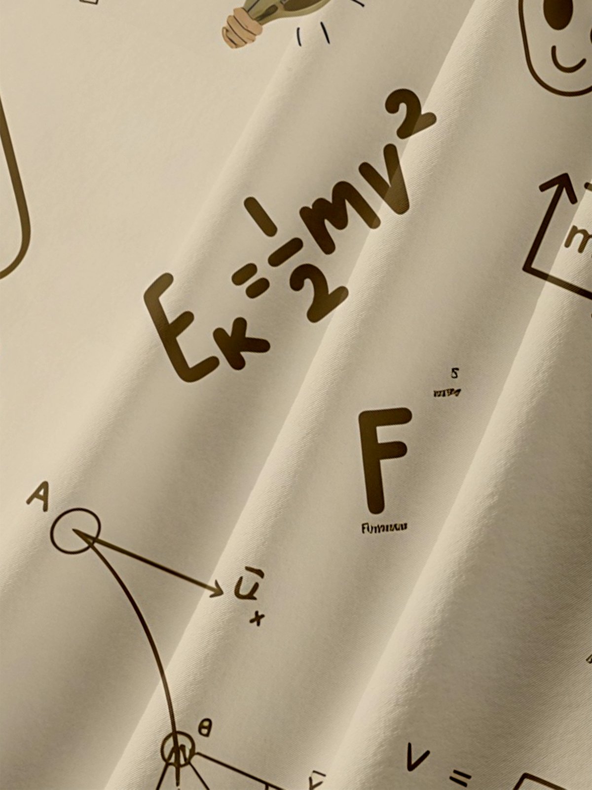 Moisture-wicking Artistic Chemical Symbols Formulas Chest Pocket Casual Shirt