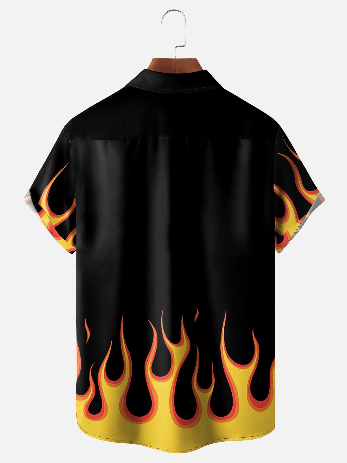 Moisture Wicking Vintage Speed ​​Flame Hawaiian Shirt