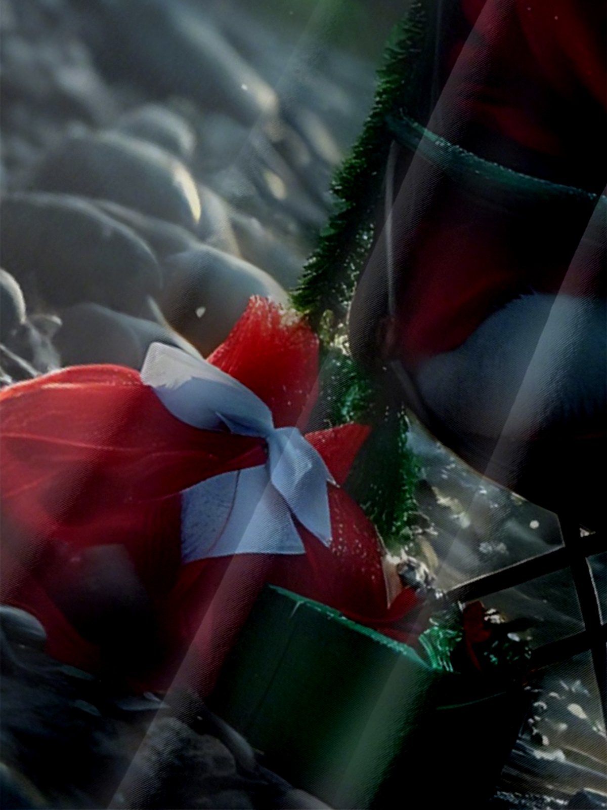 Moisture-Wicking Outdoor Santa Fishing Chest Pocket Hawaiian Shirt