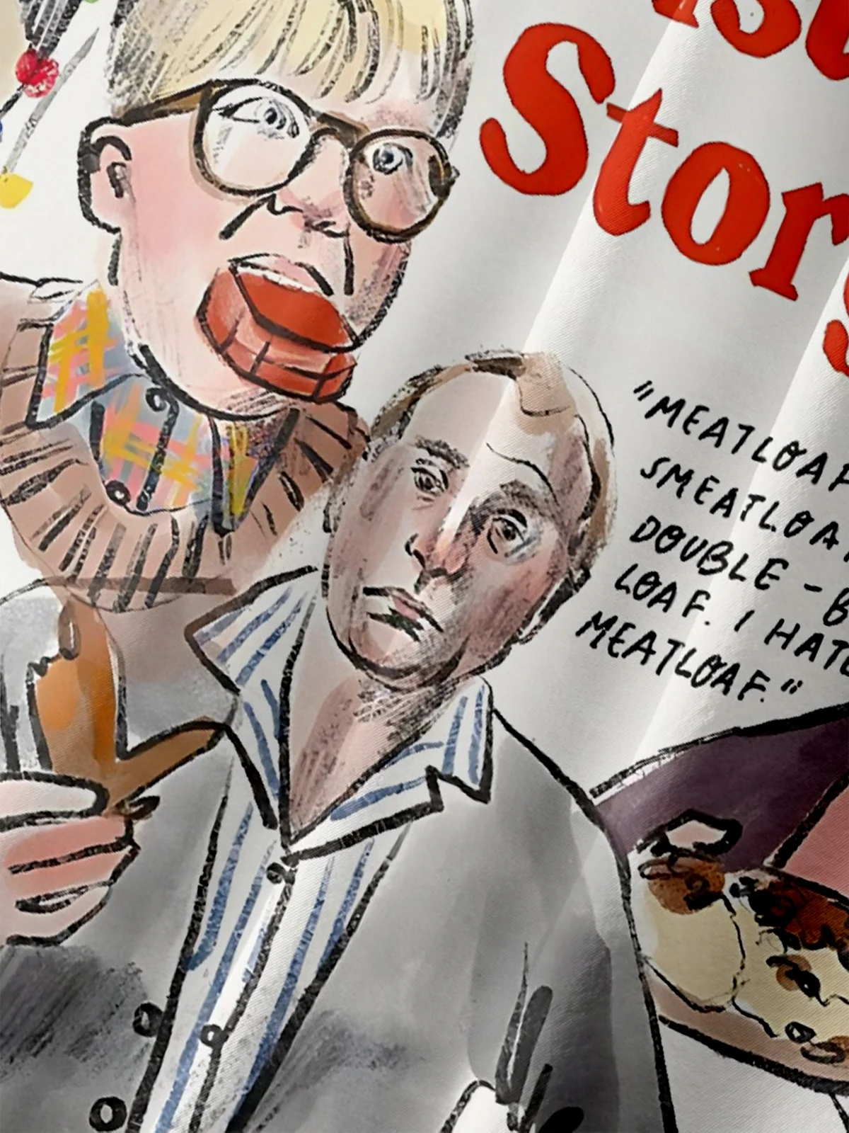 Moisture Wicking Merry Christmas Story Leg Lamp Chest Pocket Hawaiian Shirt