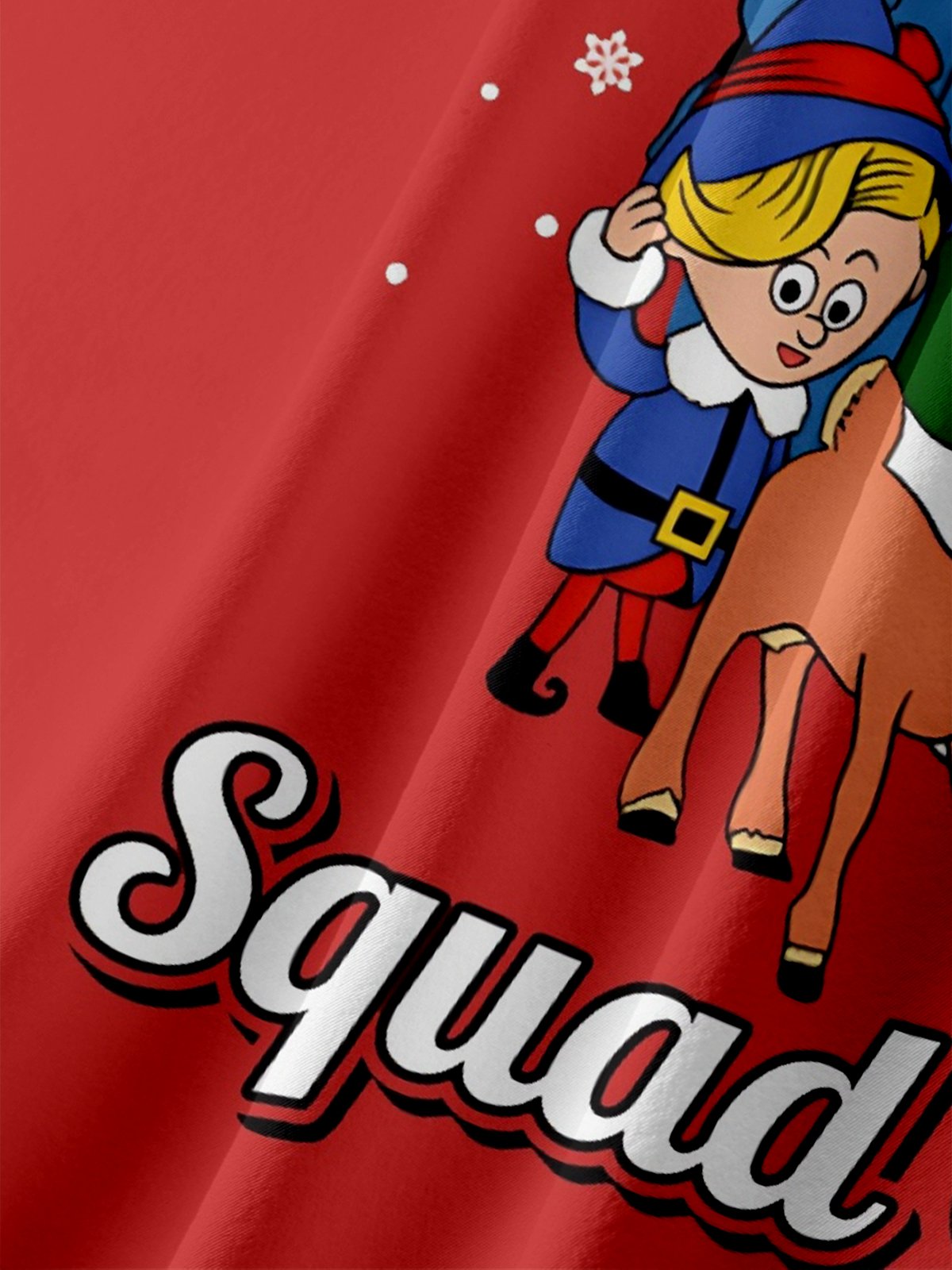 Moisture Wicking Christmas Snowman Santa Rudolph Hawaiian Shirt