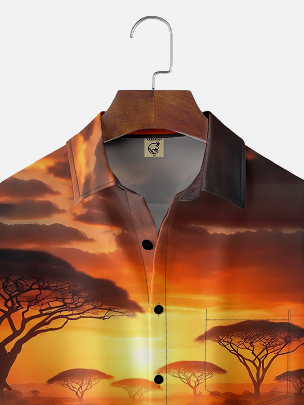 Moisture Wicking Vintage Flame Car Hawaiian Shirt