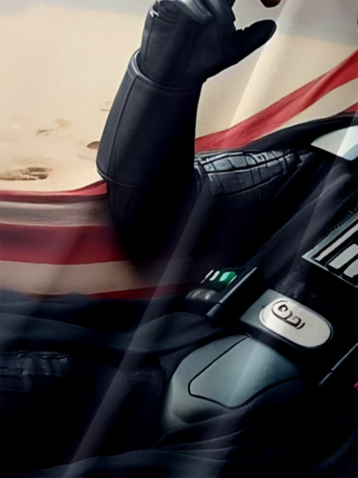 Moisture Wicking Vacation Star Warrior Chest Pocket Hawaiian Shirt