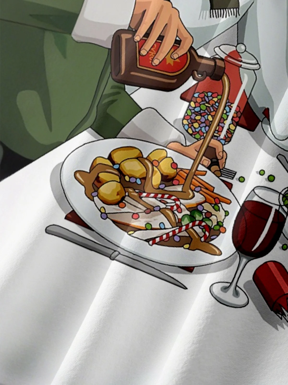 Moisture Wicking A Humorous Christmas Party Dress Die Hard Chest Pocket Hawaiian Shirt.