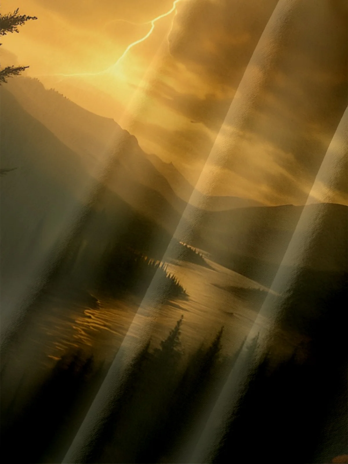 Moisture-wicking Canada Beaver Red Deer Lightning Chest Pocket Casual Shirt