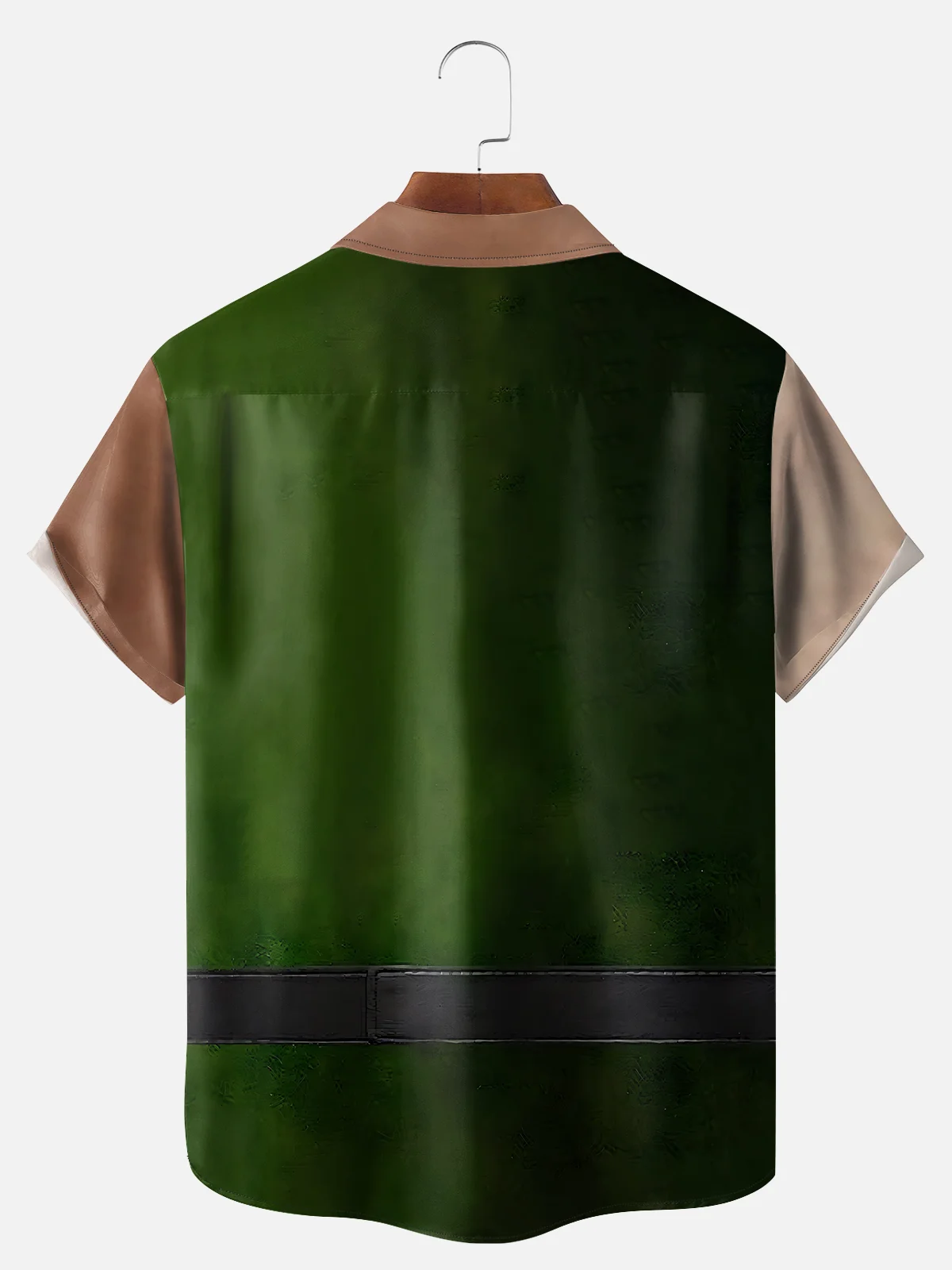 Big Size Moisture-wicking Christmas Funny Ugly Shirt Chest Pocket Casual Shirt