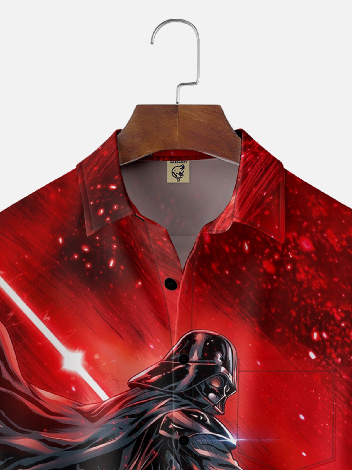 Moisture-wicking Stars Universe Skull Chest Pocket Casual Shirt