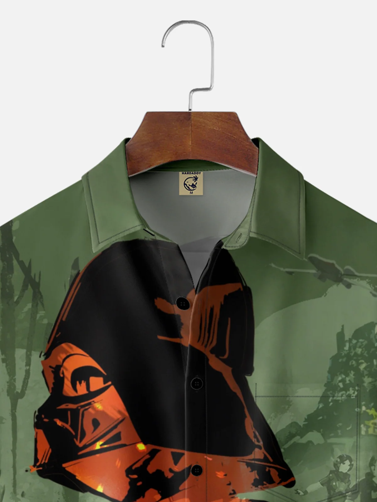 Moisture-wicking Star Universe Chest Pocket Casual Shirt