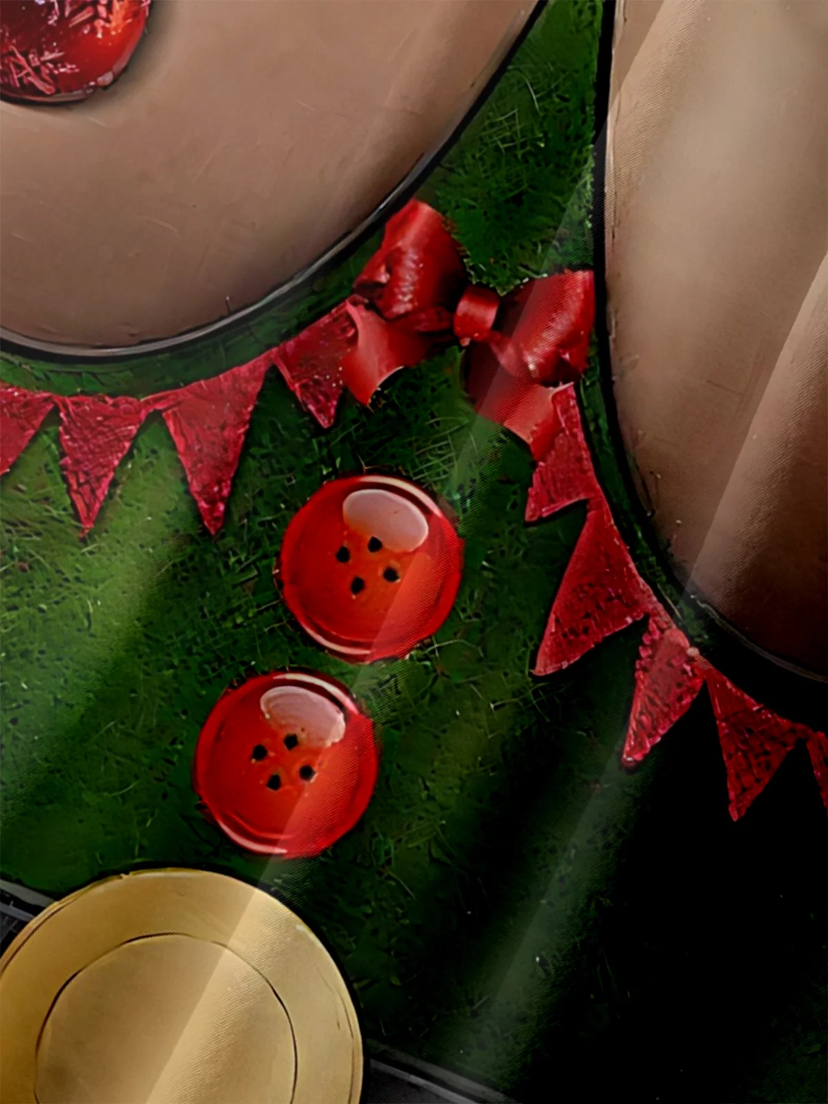 Big Size Moisture-wicking Christmas Funny Ugly Shirt Chest Pocket Casual Shirt