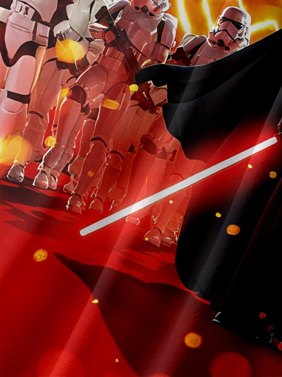 Moisture-wicking Star Universe Chest Pocket Casual Shirt