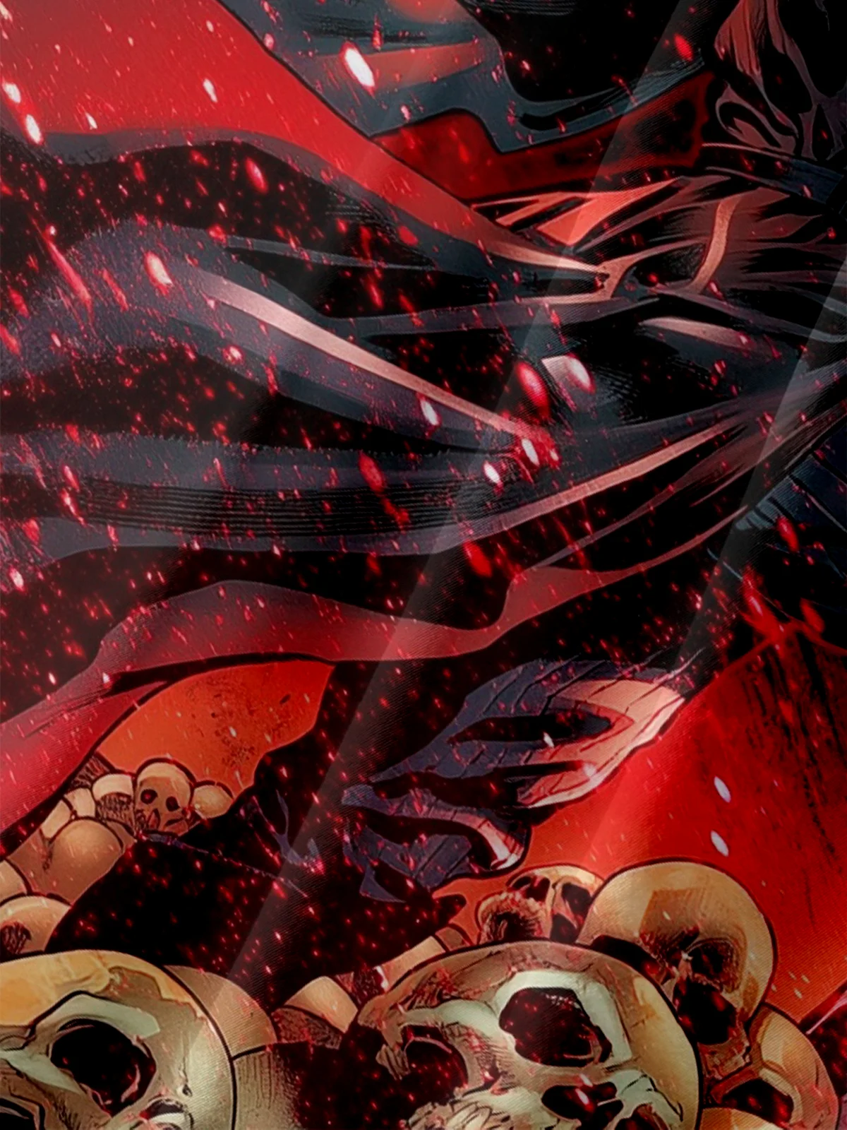 Moisture-wicking Stars Universe Skull Chest Pocket Casual Shirt