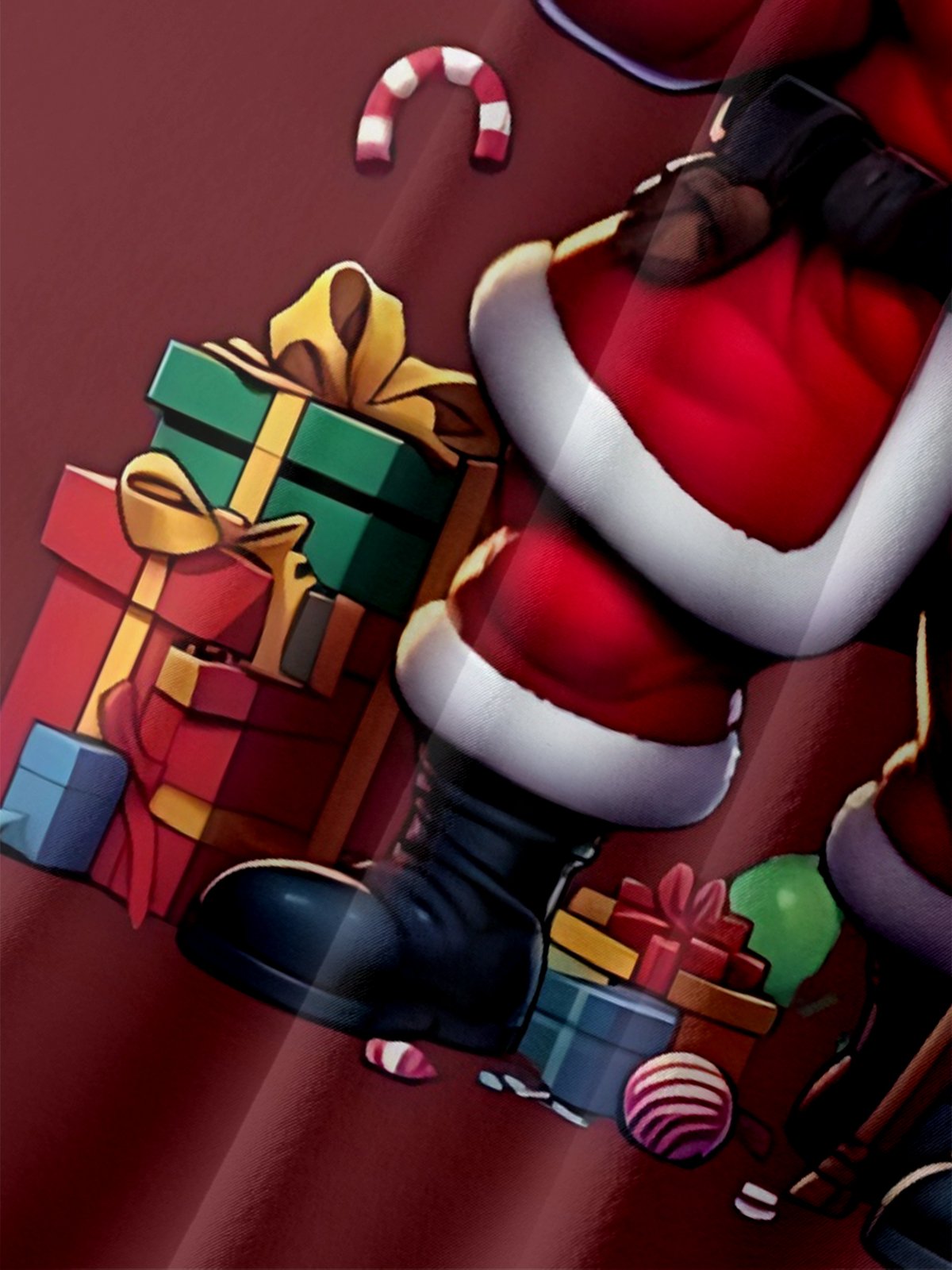 Moisture-Wicking Christmas Wolverine Deadpool Chest Pocket Hawaiian Shirt