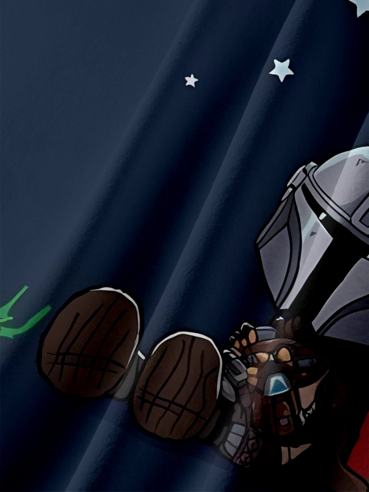 Moisture-Wicking Christmas Star Wars Chest Pocket Hawaiian Shirt