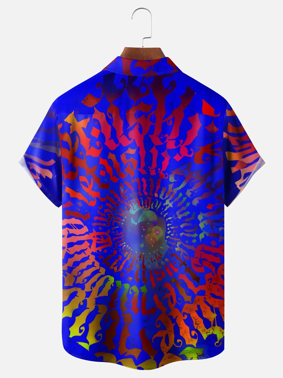 Moisture-wicking Music Festival Punk Rock Glam Rock Chest Pocket Casual Shirt