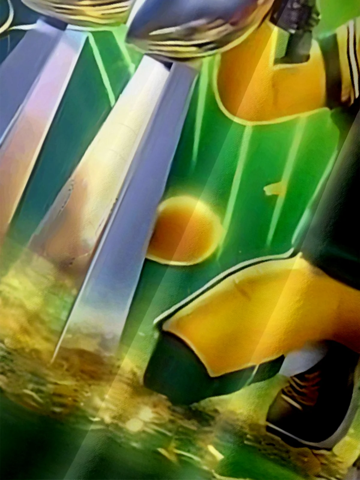 Moisture-wicking American Football Green Bay Art Packers Chest Pocket Casual Shirt