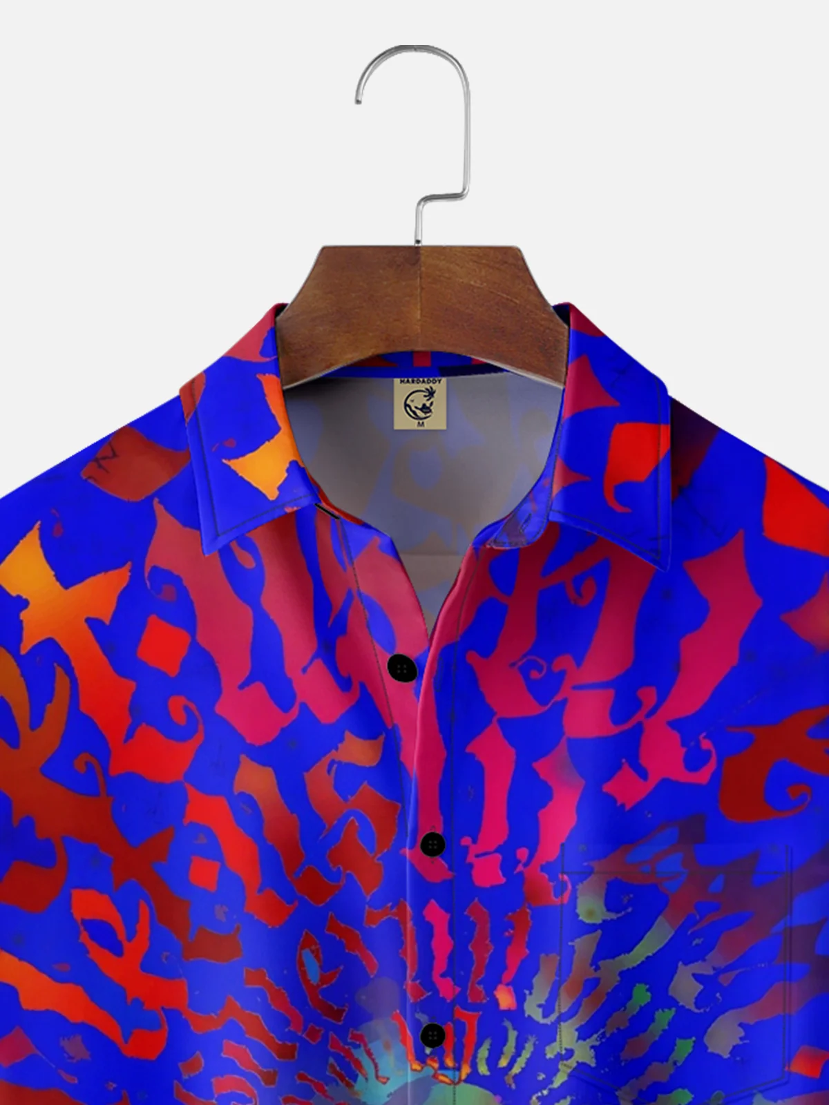 Moisture-wicking Music Festival Punk Rock Glam Rock Chest Pocket Casual Shirt