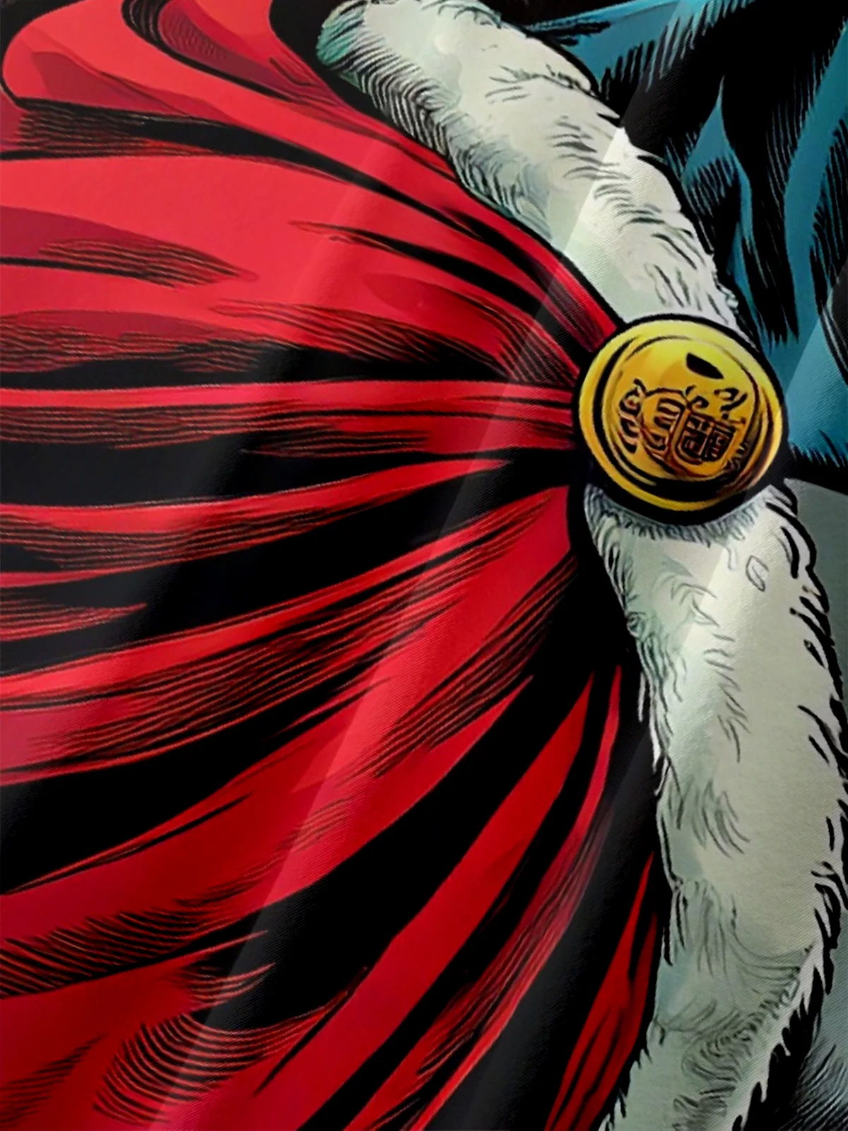 Tall Size Moisture-wicking Christmas Santa Candy Cane Chest Pocket Casual Shirt