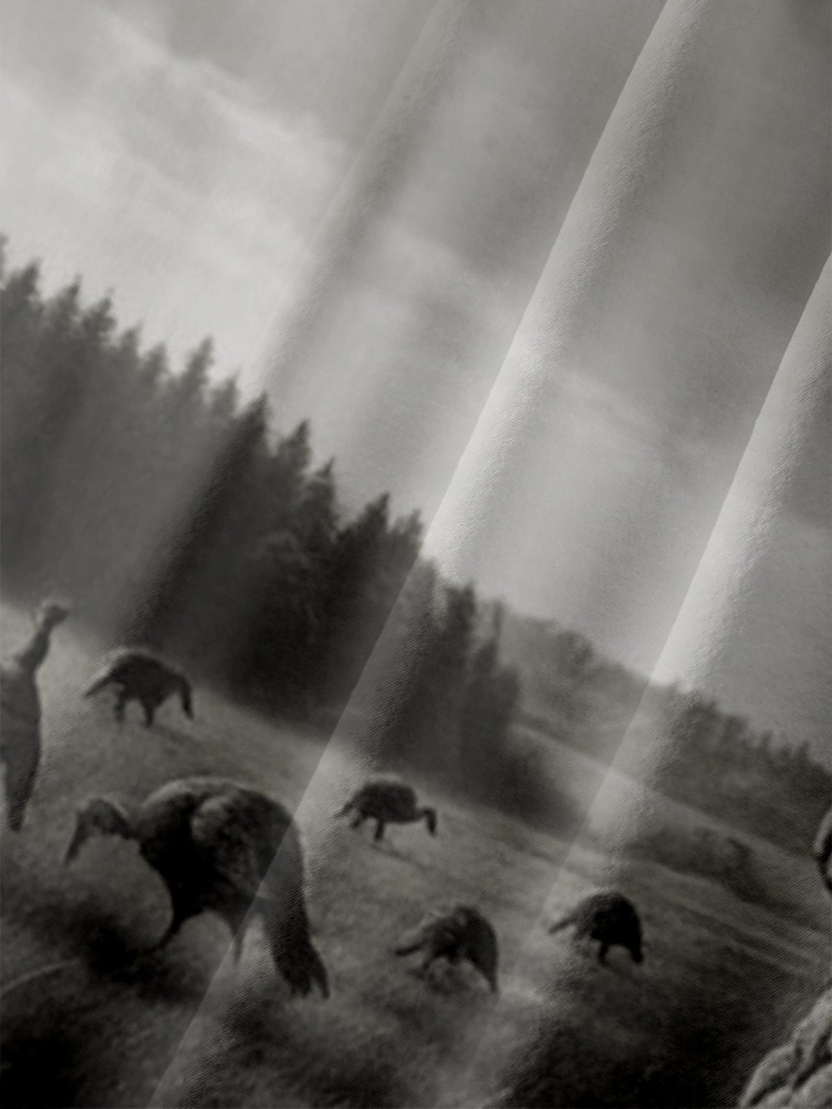 Moisture Wicking Thanksgiving Fun Turkey Chest Pocket Hawaiian Shirt