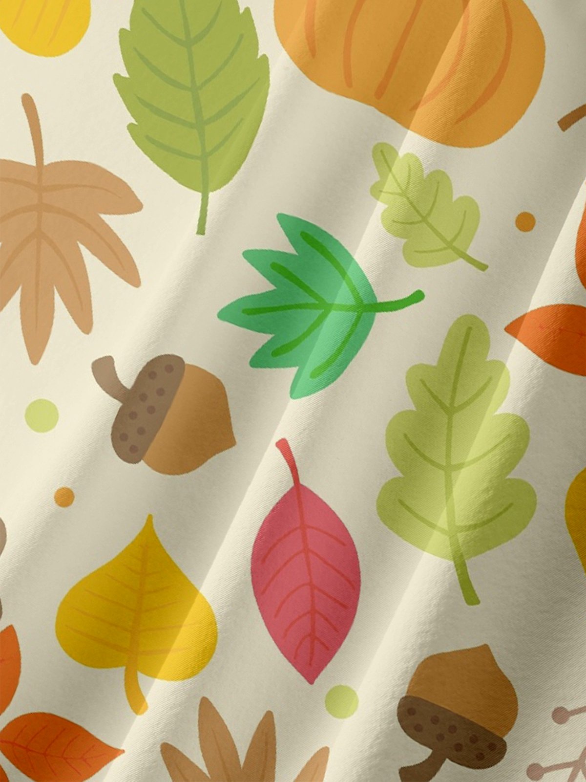 Hardaddy X Valentina Bjekovic Moisture-wicking Thanksgiving Maple Chest Pocket Casual Shirt